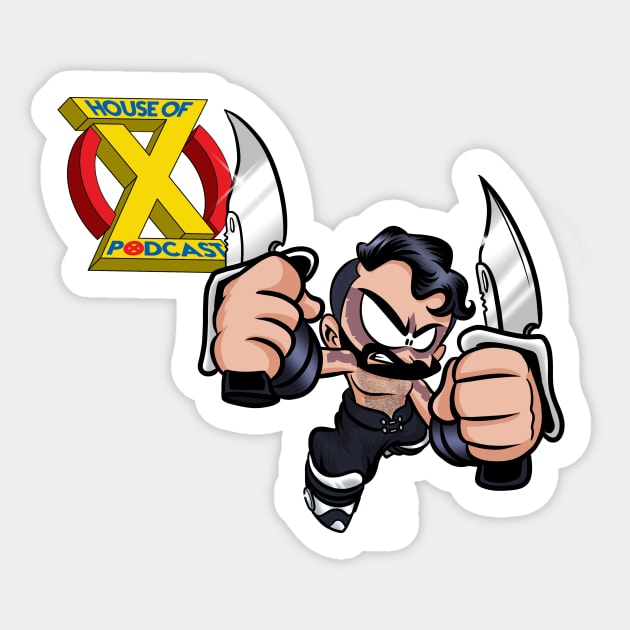 WarpathDylan House of X by Beefcakeboss Sticker by Warpath_Dylan
